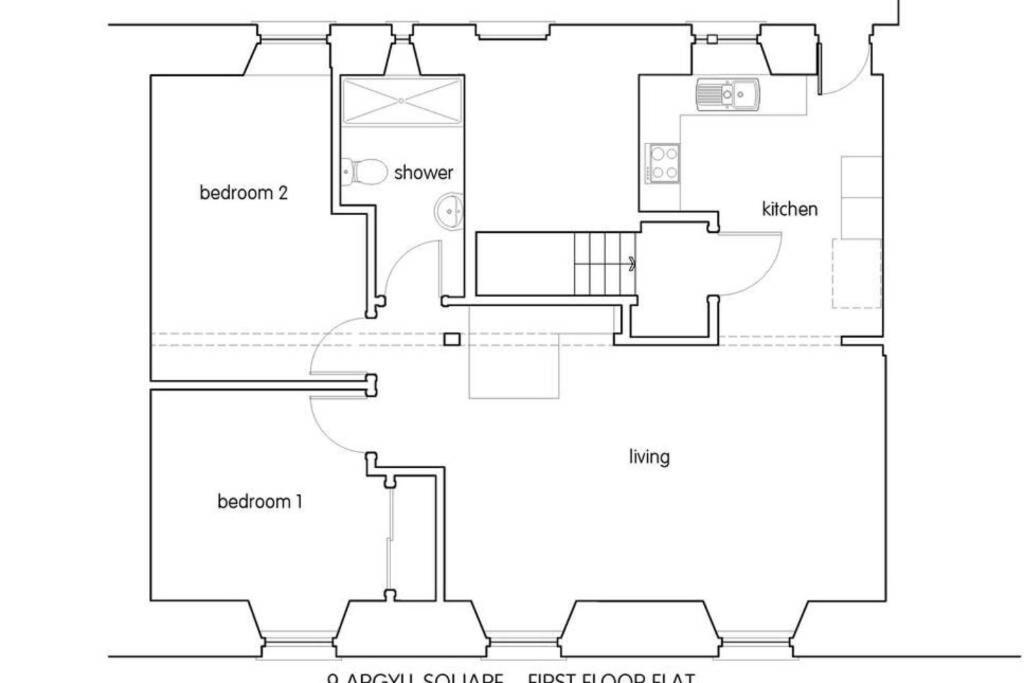 Argyle Square Apartment Oban Ngoại thất bức ảnh